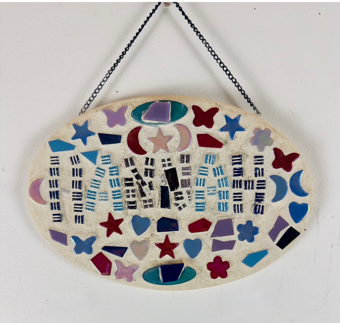 My Room (oval hanging) - Mosaic