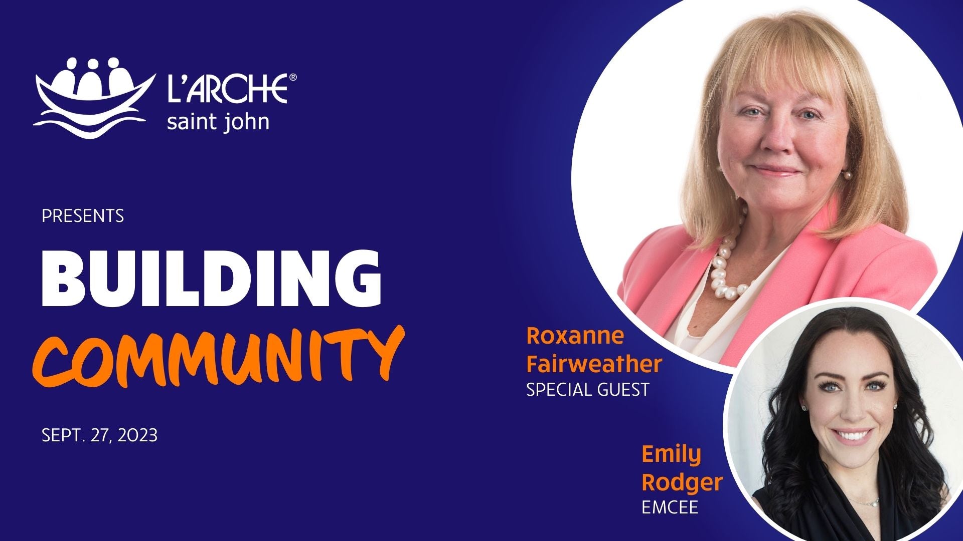 Join us for Building Community with Roxanne Fairweather – L’Arche Saint ...