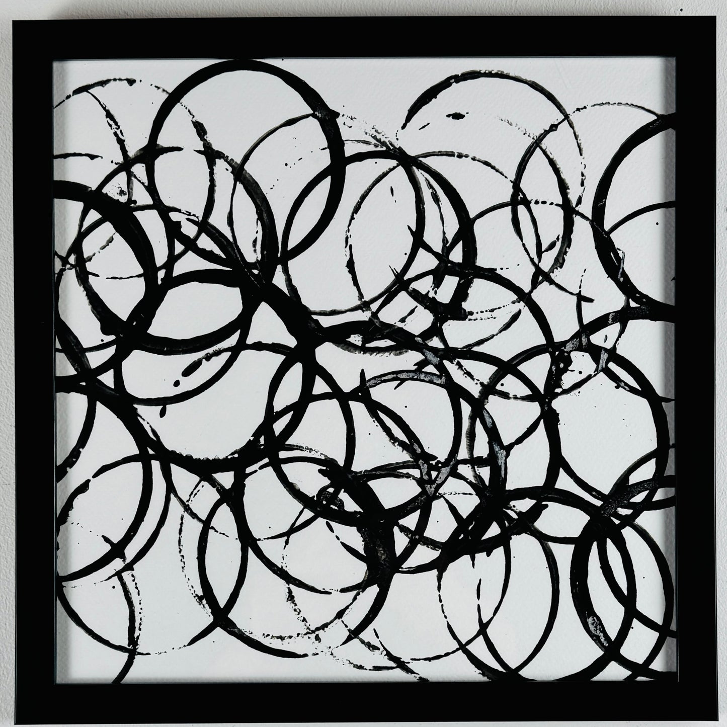 Circles (B&W) (12x12)