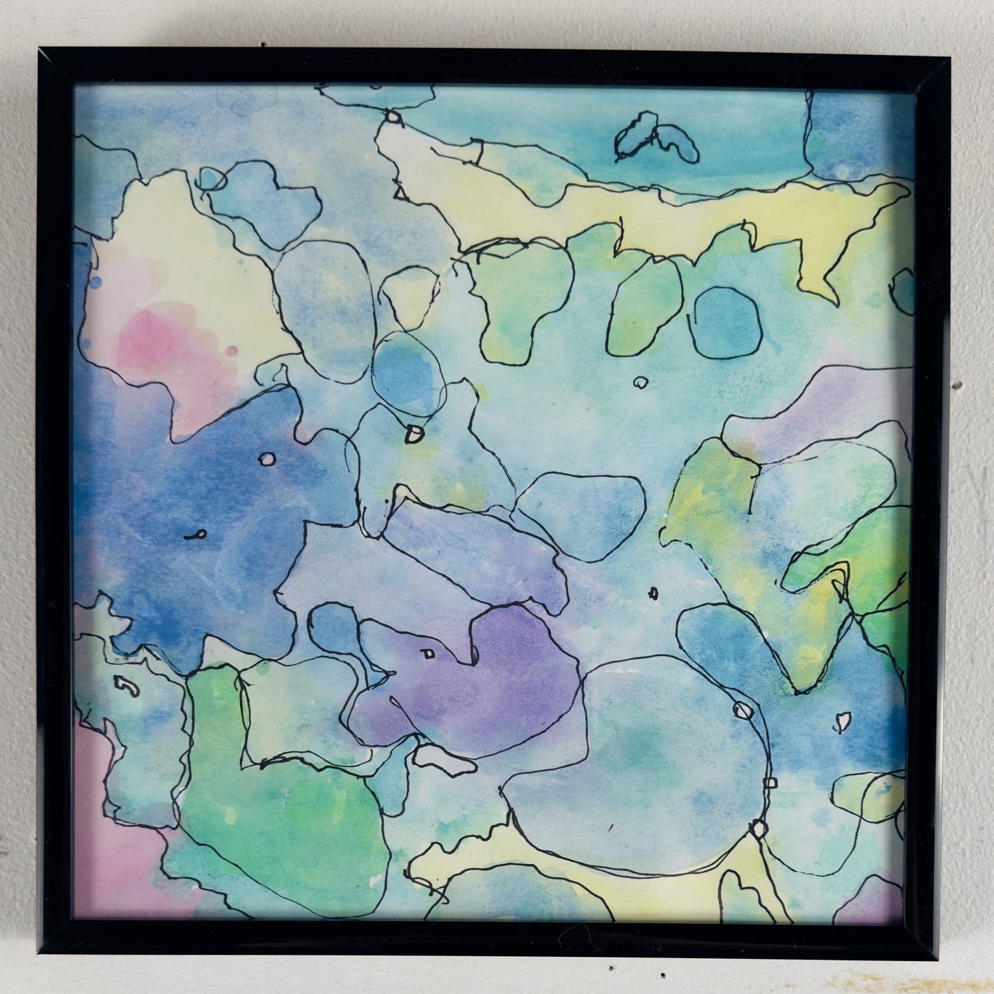 Pastel Map (8x10)