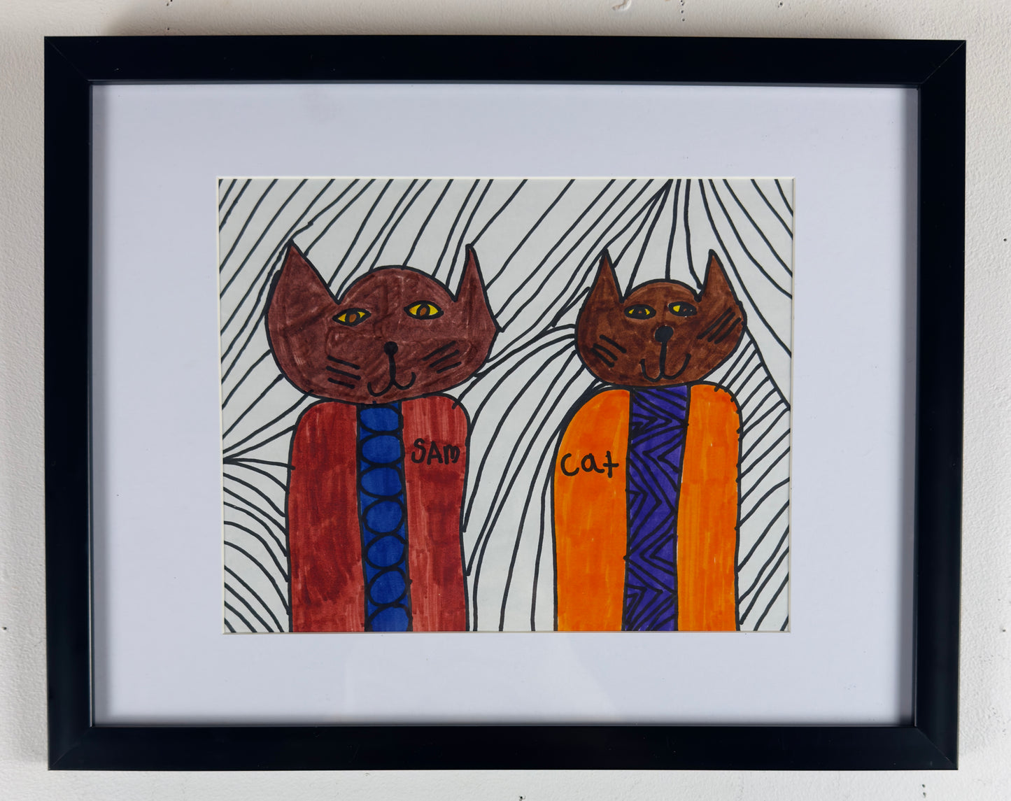 Sam Cat (8 ½ x11)