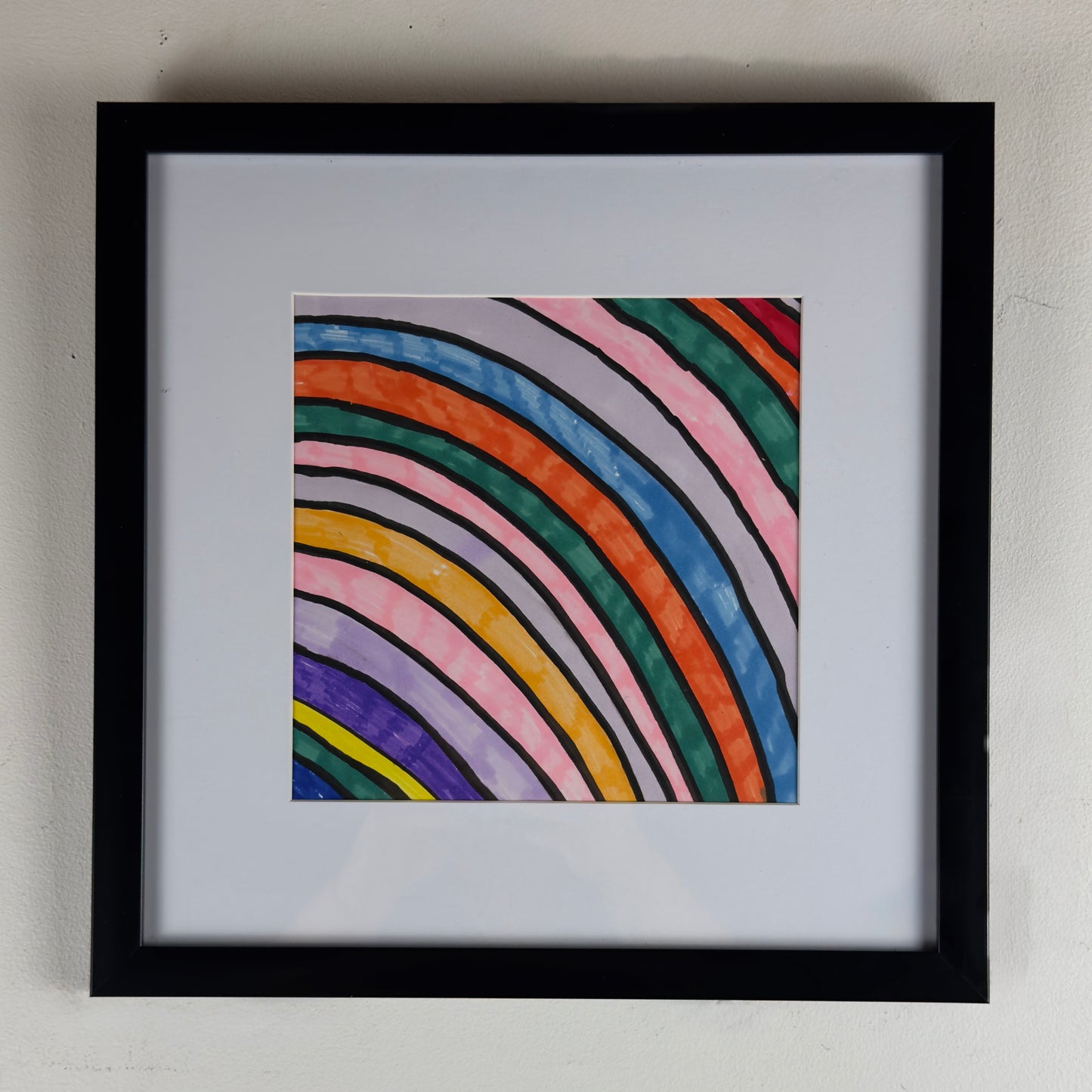 Pastel Rainbow (8x8)