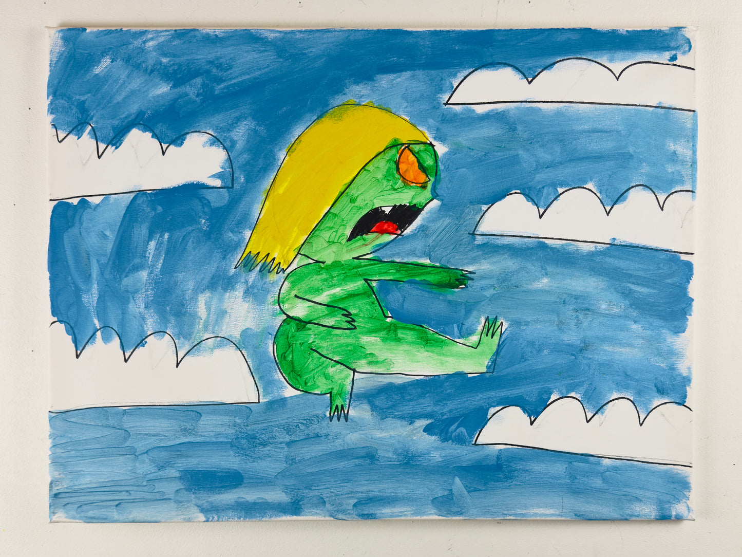Hi-Ya! (18x22)
