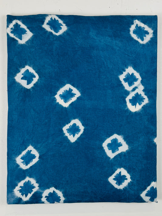 Stars (16x20) - Indigo dying