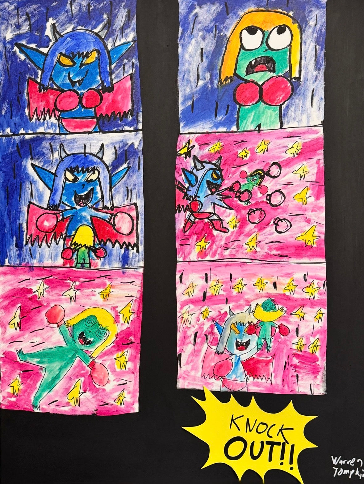 Knock Out! (3ftx4ft)